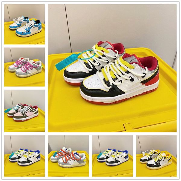 

kids fashion designer sneakers running shoes sports lot the white low skate university leather breathable blue fragment skate platform shoe
