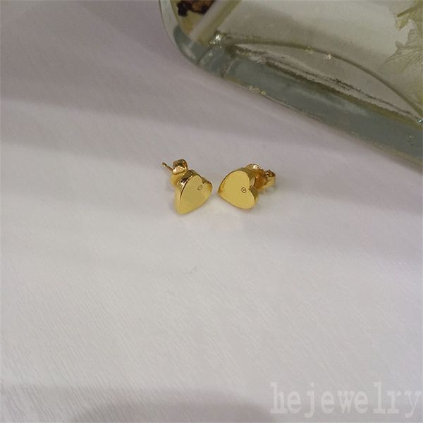 

punk designer earring orecchini love party scriptures special ear studs heart letters unique jewelry women birthday luxury earings couple zb, Golden;silver