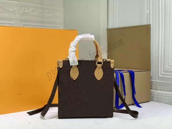 

m45847 on the go sac plat mini handbag purse bags women classic monograms canvas cross body phone totes shoulder messenger flap bag girls cr
