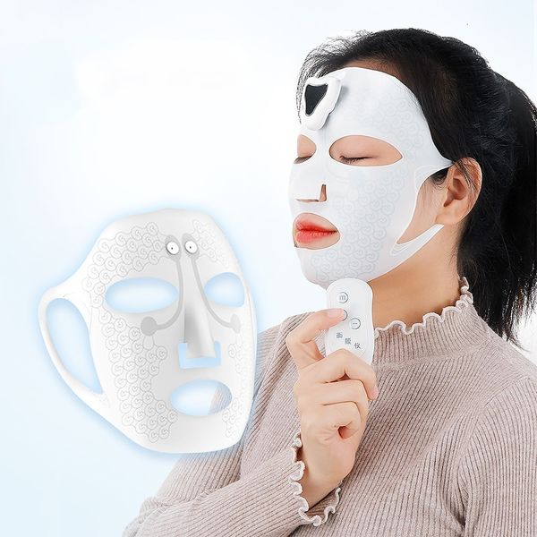

face care devices slimming lifting massage mask anti wrinkle remove edema electronic ems vibration massager 230307