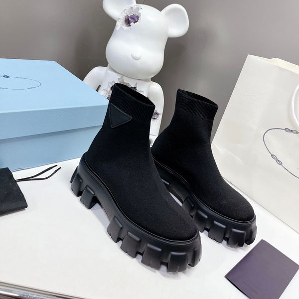 

2023 designer sock shoes sports speed 2.0 booties trainers womens mens tripler etoile vintage sneakers socks boots platform casual shoe, Black