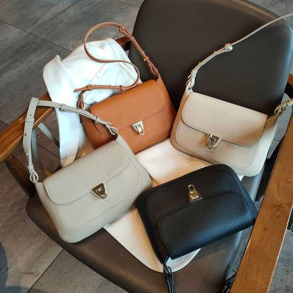 

fashion leather women's bags light luxury senior sense armpit bag simple shoulder crossbody bag 0331