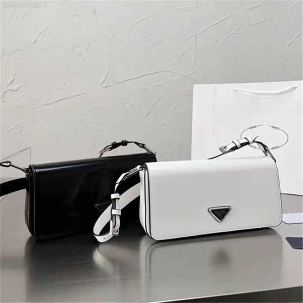 

classic femme shoulder bags glossy leather underarm crossbody bag handbags fashion triangle sign women totes luxury designer bag