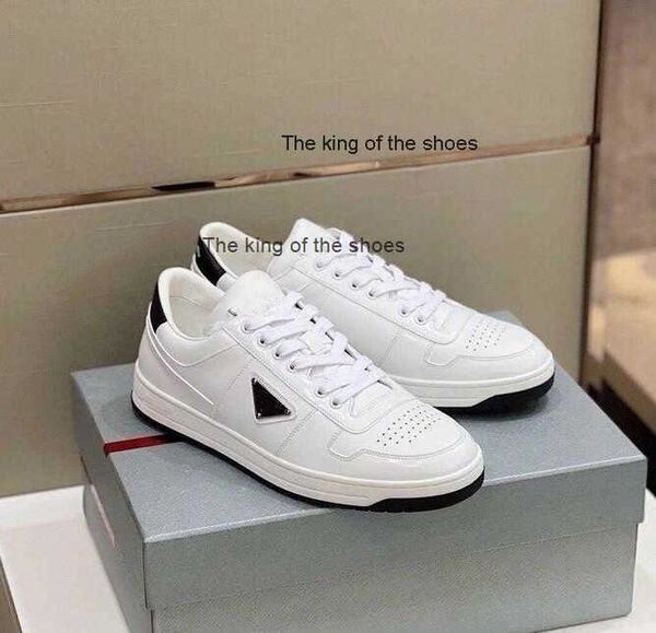 

2023 og 022 classic luxury urban casual shoes men's prax running shoes triangle white fashion walking perfect bf coach outdoor fitness, Black