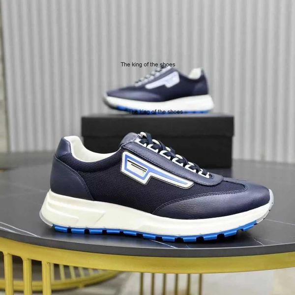 

2023 og newst fashion prax 1 sneakers shoes re-nylon chunky rubber lug sole skateboard comfort walking outdoor trainer luxury footwear eu38-, Black