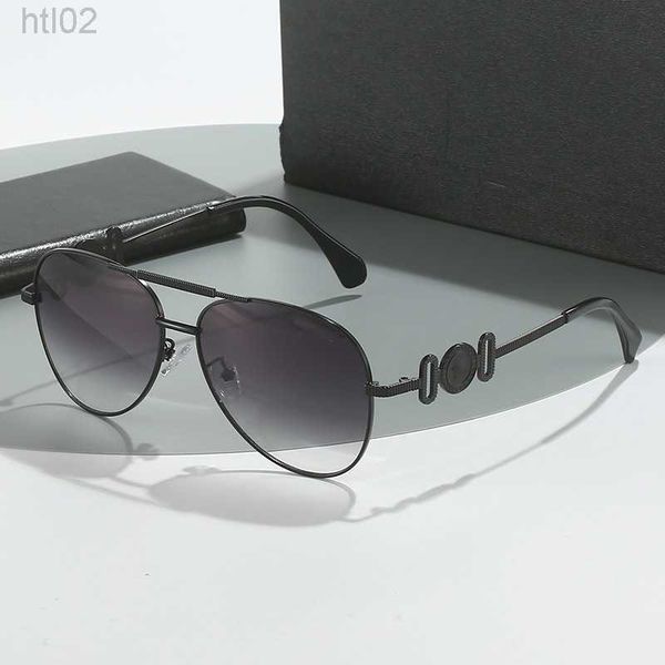 

luxurious designer versage sunglass versage womsunglasses ens sage mens punk personality metal frame fashion trend toad glasses, White;black