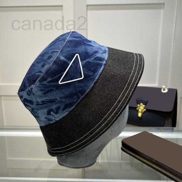 

designer desingers bucket hats luxurys wide brim hats solid color crossover letter sunhats triangles fashion versatile trend travel bucketha, Blue;gray