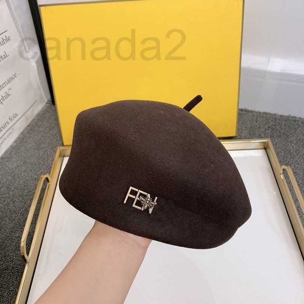 

designer designer wool beret hats for womens designers classic casual women beanie cap luxury berets waim fashion caps fleece casquette mjle, Blue;gray