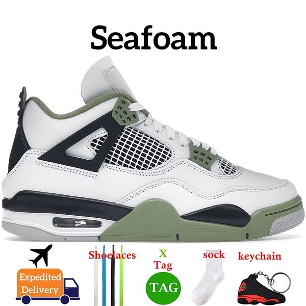 

military black 4 men basketball shoes seafoam black cat canvas jumpman 4s fire red thunder white oreo university blue womens mens