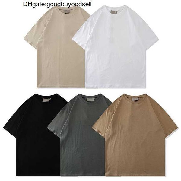 

ess designer tide t shirts chest letter laminated print short sleeve high street loose oversize casual t-shirt 100% cotton for men and i4va, White;black