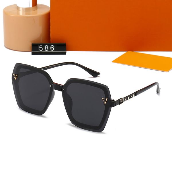 

Luxury Men Sunglasses Classic Brand Sunglass Women Designer Letters Eyewear Frame Sun Glasses Adumbral