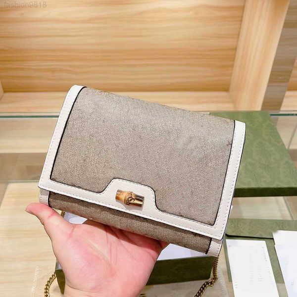 

chain crossbody bag women flap messenger handbag purse classic letter prints shoulder back bags fashion flip wallet package multiple colors