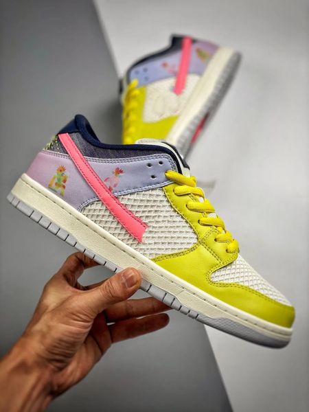 

designer shoes sb dunks low be true trans joy multi color outdoor sneaker sports with original box