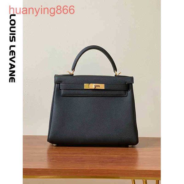

luxury h handbags 2023 new h-home bag with litchi grain head layer of cow leather