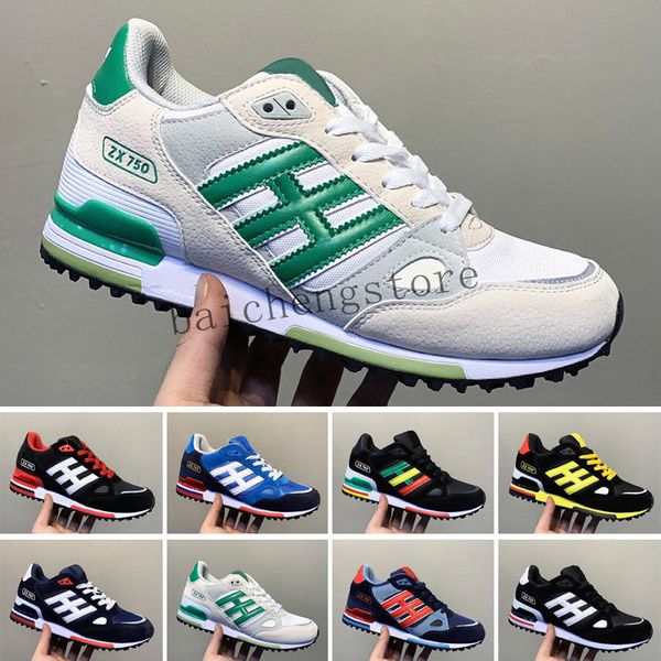 

2023 wholsale editex originals zx750 sneaker mens running shoes s zx 750 for men women platform athletic fashion casual chaussures 36-45 b6, White;red