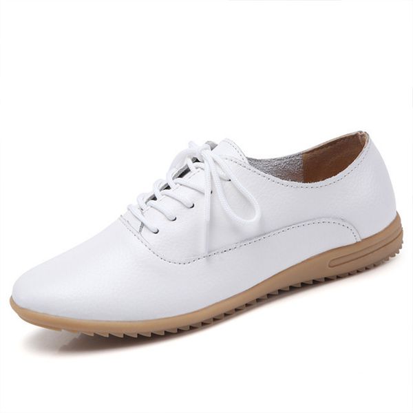 

dress shoes winter women casual genuine leather slipon flats ladies designer sneakers add cotton to keep warm women's moccasins 2023 23, Black