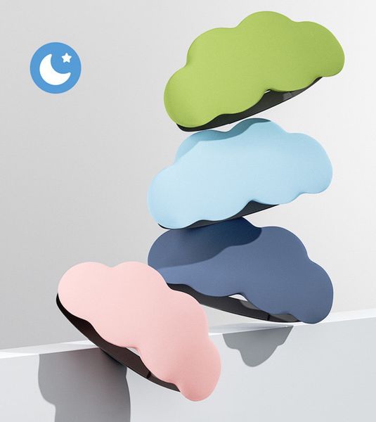 

fashion sleep masks cloud 3d ice silk eye patch for relax travel wholesale sleeping eye shade mask