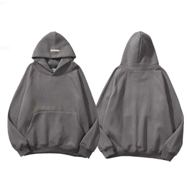 

designer ess mens womens hoodies fleece and terry pullover hooded fashion brand designers loose sweatshirt lovers clothing reflective rnu5, Black