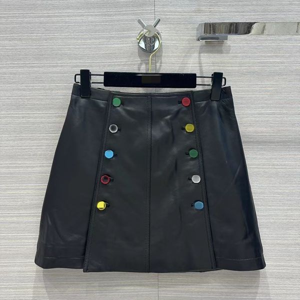 

2023 spring summer milan designer skirts gorgeous a skirts women brand same style dress 0307-1, Black
