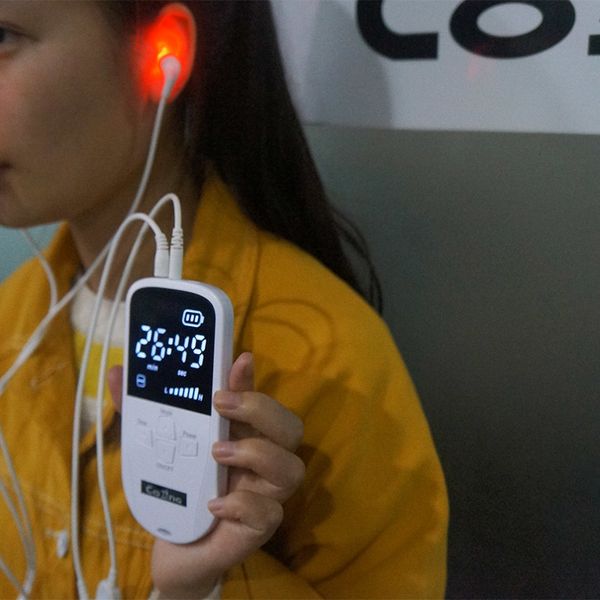 

ear care supply 650nm rhinitis semiconductor soft laser therapy device nose irradiation cholesterol red light treatment instrument 230306