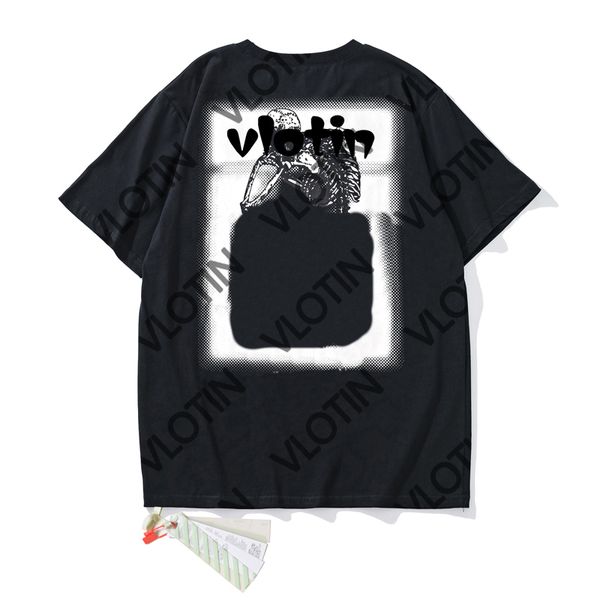 

new t shirts offs summer mens women designers tshirts loose tees fashion brands man s casual shirt luxurys clothing street clothes tees, White;black