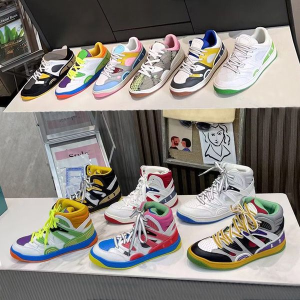 

men casual shoes designer shoe women sneaker travel leather lace-up fashion lady running trainers letters woman shoes flat printed gym sneak, Black