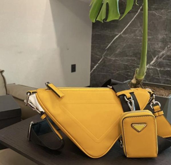 

2022 real leather women's cleo brushed tote nylon leather luxury designer man women's shoulder bag hobo crossbody bags handbags