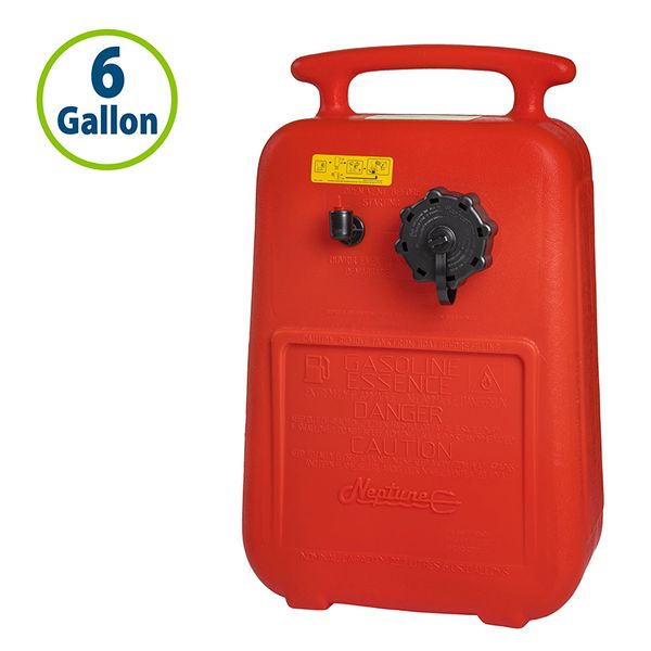 

08592 neptune portable marine fuel tank 6 gallon