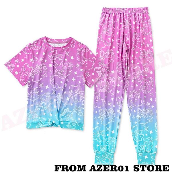 

men's tracksuits aphmau fantasy loungewear set print suit t-shirt tshirt tee pant two piece street pants sweatshirt hoodies 230306, Gray
