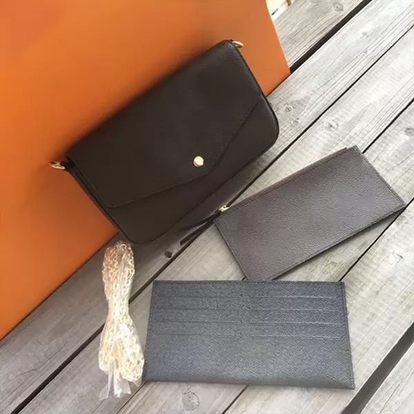 

luxury designer crossbody bag handbags clutch bag women fashion 3-piece shoulder bag crossbody purses leather embossed messenger clutch chai