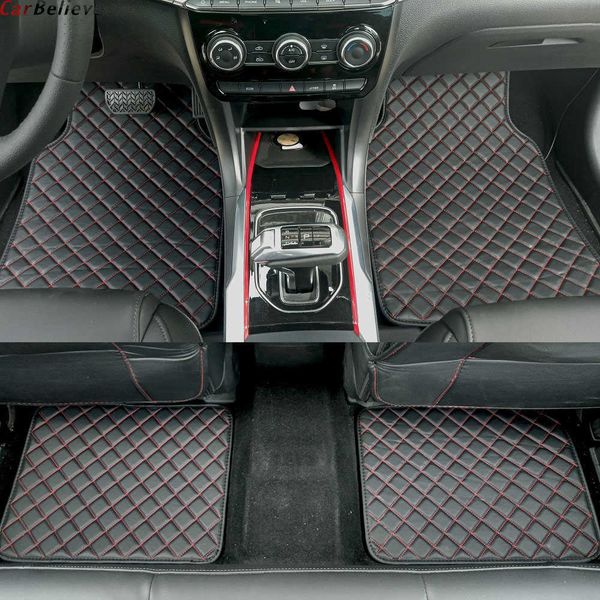

leather interior parts universal car floor mats for bmw x3 e83 2006 2007 2008 carpets rugs pads accessories r230307
