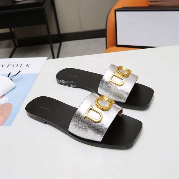 

classics designer double g sandals shoes fashion flat slippers shoe women ggity low heel woman asfcxz, Black