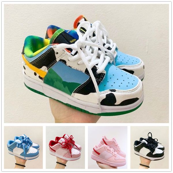 

low girls baby 2023dunke kids sports boys shoes dunks sb sneakers designer trainers running basketball shoe retro black big kid youth toddle