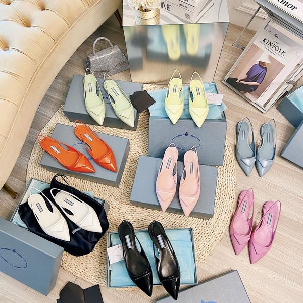 

leather sandals desinger women dress shoes high heels with box luxurys stiletto heel logo printed 75mm womens sandal party wedding shoe logo, Black