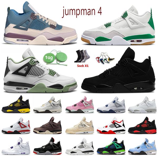 

2023 jumpman 4 4s basketball shoes sb pine green pokemon snorlax new black cat 4s red cement men women j4 a ma maniere outdoor retro univers