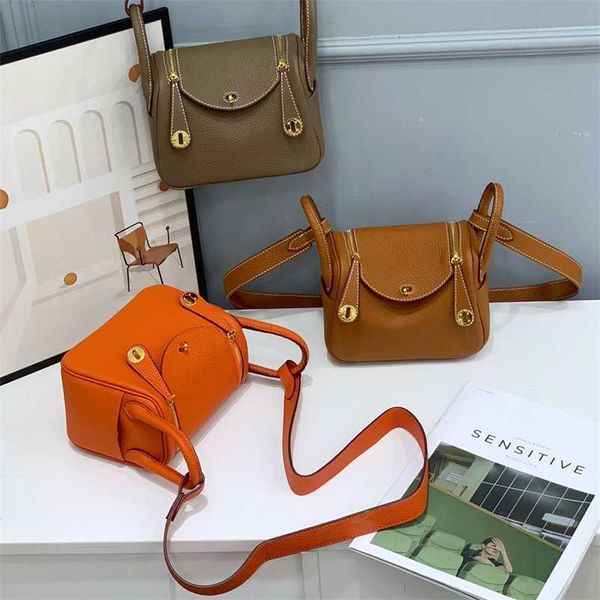 

designer lindys bags first layer litchi grain cattle large capacity pillow one shoulder messenger female ayw