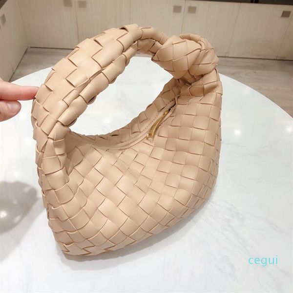 

women luxury designers evening bags handbag purse soft lambskin calfskin woven mini jodie boho shoulder bag fashion leather knotte265v