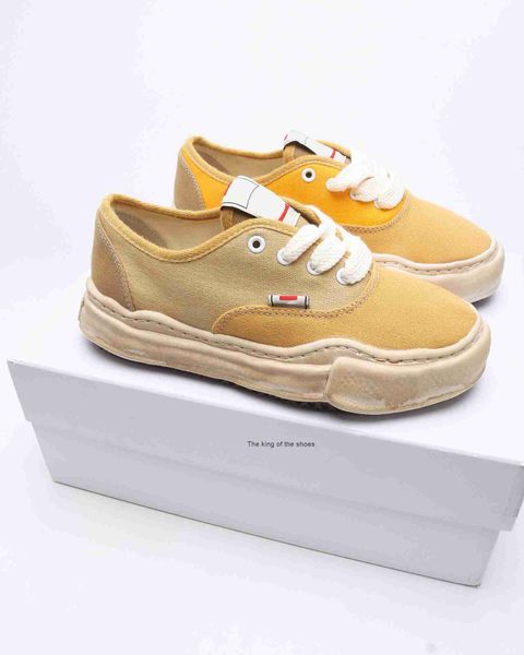 

blakey shoes maison mihara designer yasuhiro mmy mens canvas shoe women men miharayasuhiro shell toe skate stc sneakers signature m0q6, Black