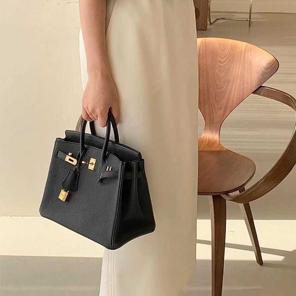 

8a quality h ermes brikis's shoulder bags for women 2023 new high-capacity commuting handbag h home bag leather female fashion wedding