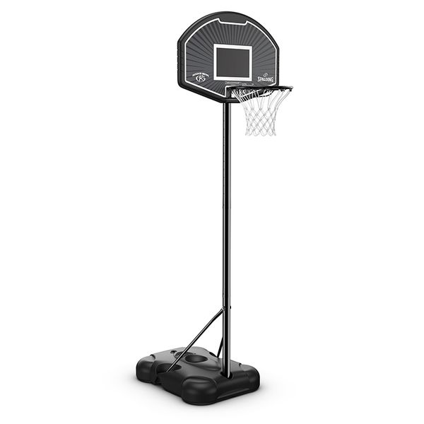 

spalding eco composite 32 in telescoping portable basketball hoop system