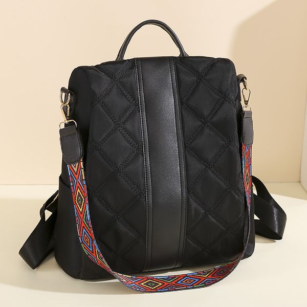 

women men backpack style genuine leather fashion casual bags small girl schoolbag business lapbackpack charging bagpack rucksack sport&outdo