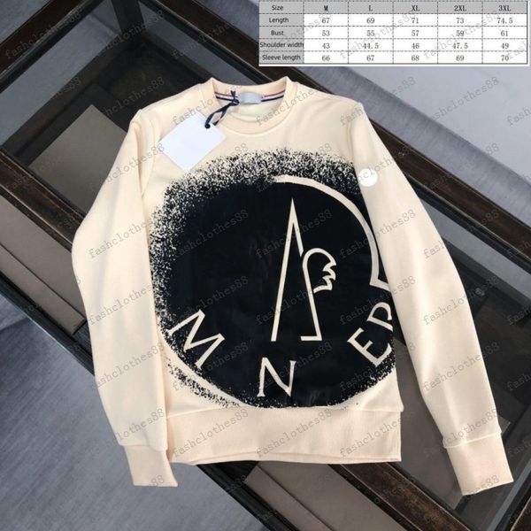 

hoodies mens sweatshirts designer sweater long sleeve tshirt men women sweatshirt embroidered hoodie pullover jacket 7qc8, Black