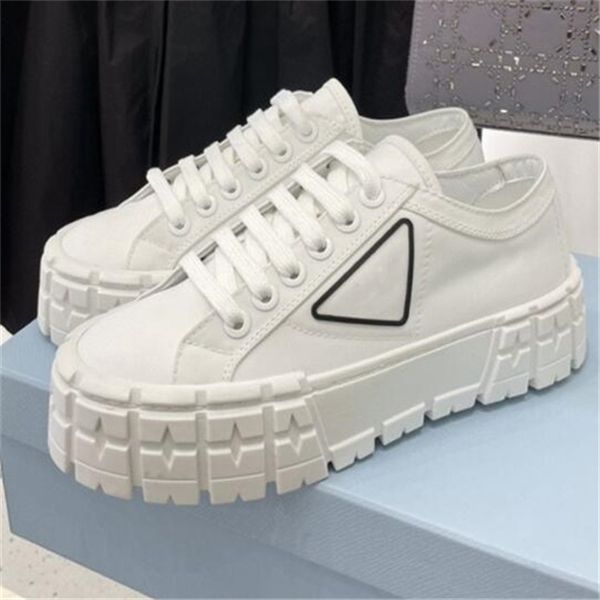 

fashion women's shoes lace-up thick sole sneakers ladies luxury canvas casual shoes platform chaussures dress shoes, Black