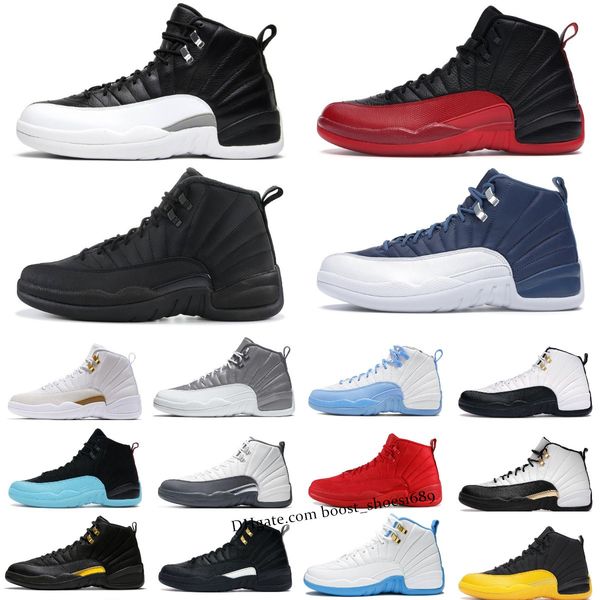 

12s men basketball shoes retro jumpman 12 mens trainers black taxi flu game hyper royal royalty taxi nylon michigan gym red stealth trainers