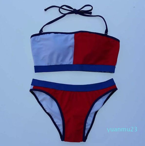 

bikinis set two-piece suits sandy beach surf bikini swimwear for bathing suit beachwear summer one piece lady g letter flower print swimsuit