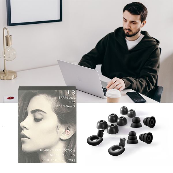 

ear care supply plugs silicone sleep plugs noise reduction antisnoring super soundproof antinoise plugs for travel 230308