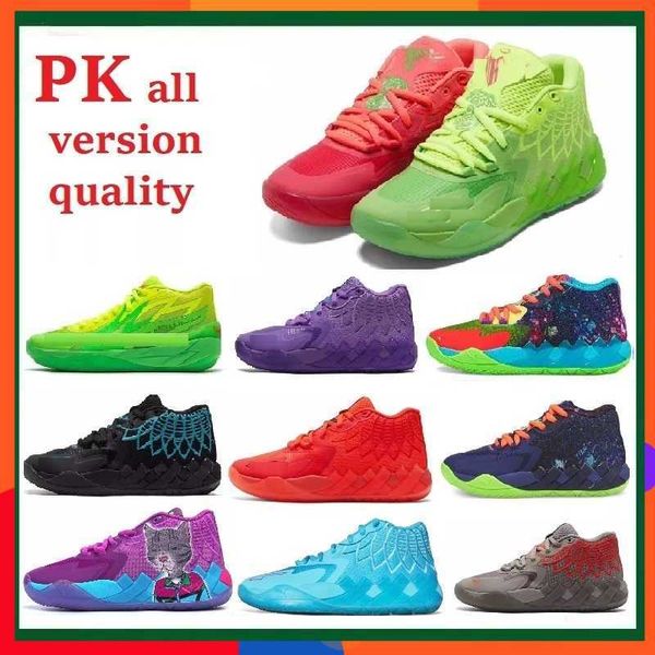 

lemelo ball basketball shoes lamelos mb1 rick morty men women tennis shoes queen city be you lamelo ball shoe melos mb 2 kids