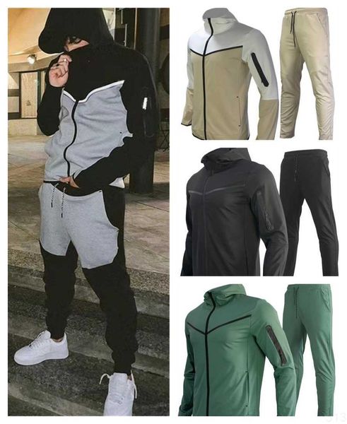 

jackets tracksuits designer men woman hoodies tech pant sets sports pants jogger trousers bottoms techfleeces sweatshirts man joggers m92s, Gray