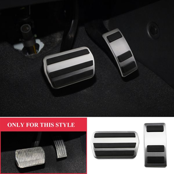 

for ford focus active escape lincoln corsair stainless steel gas brake pedal pad at