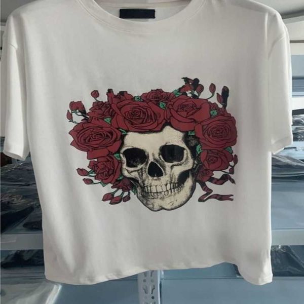 

2023men's t-shirts casual t shirt designers men s clothing black white tees short sleeve women's printed hip hop streetwear tshirt, White;black